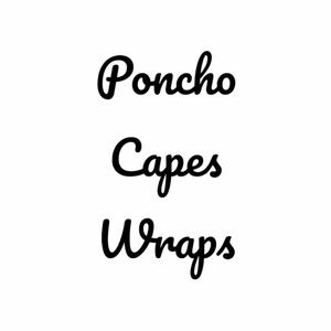 Poncho, capes wraps